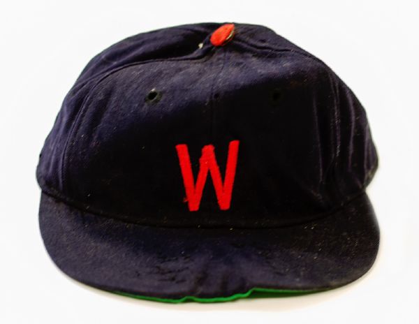 Late 1950s Washington Senators Game Used Hat (Unknown Player)