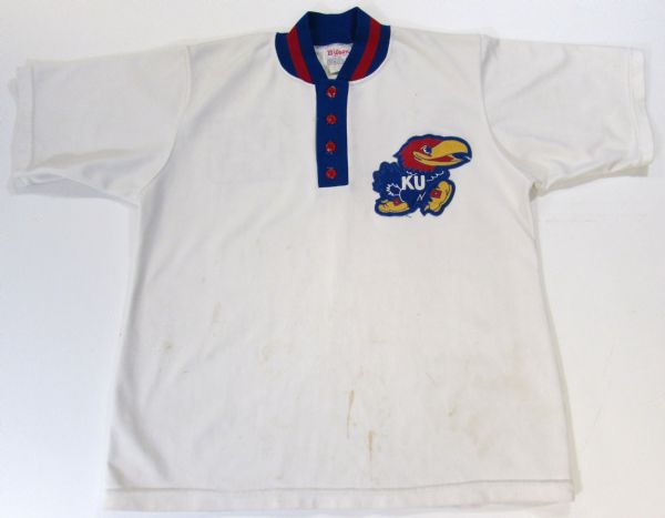 1970s Donnie Von Moore Kansas Jayhawks Game Worn Warm-Up