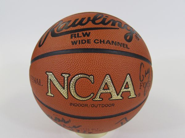 1992-93 Kansas Jayhawks Team Signed Basketball