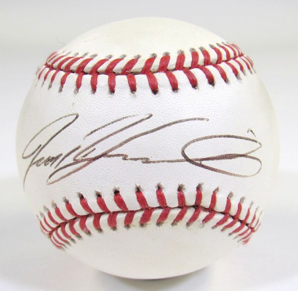 Ivan Rodriguez Single Signed Ball