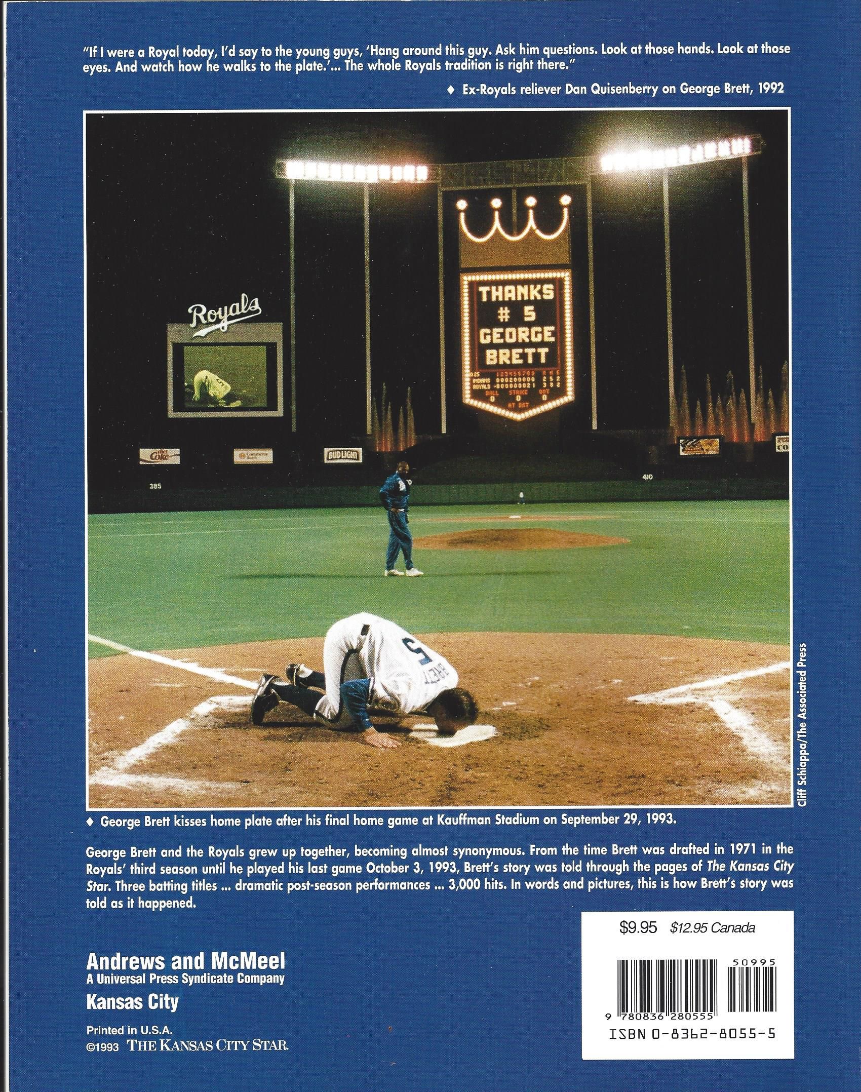 Lot Detail - George Brett Kansas City Star Number 5 Book