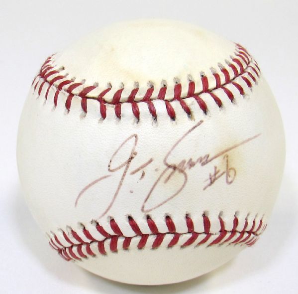 J.T. Snow Signed Baseball