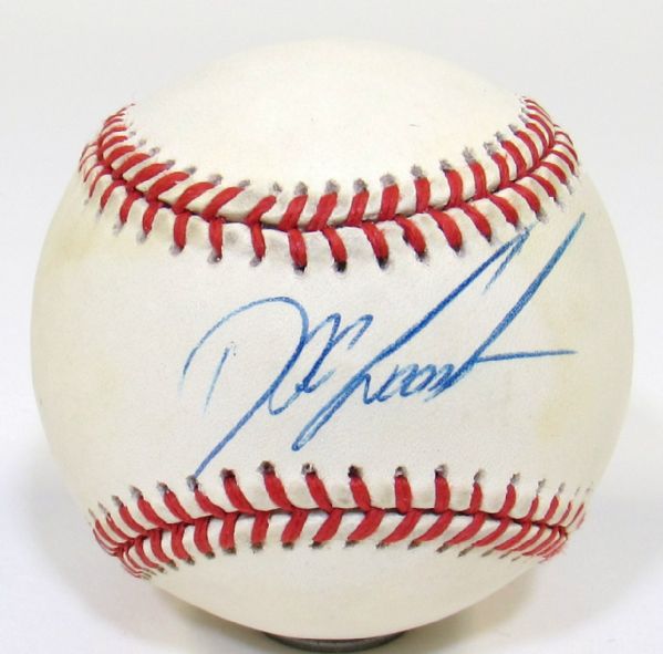 Dwight Gooden Signed Baseball