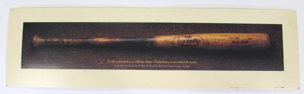 George Brett Pine Tar Bat Foam Picture