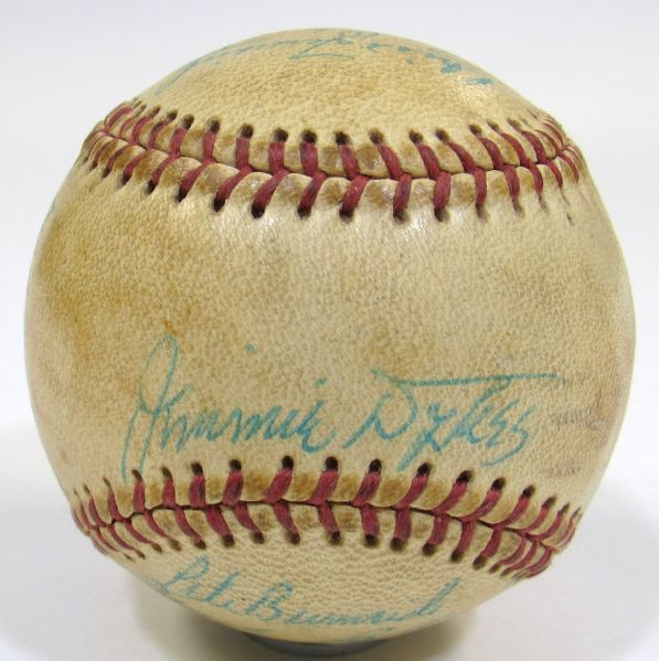 1960 Detroit Tigers Team Signed Ball