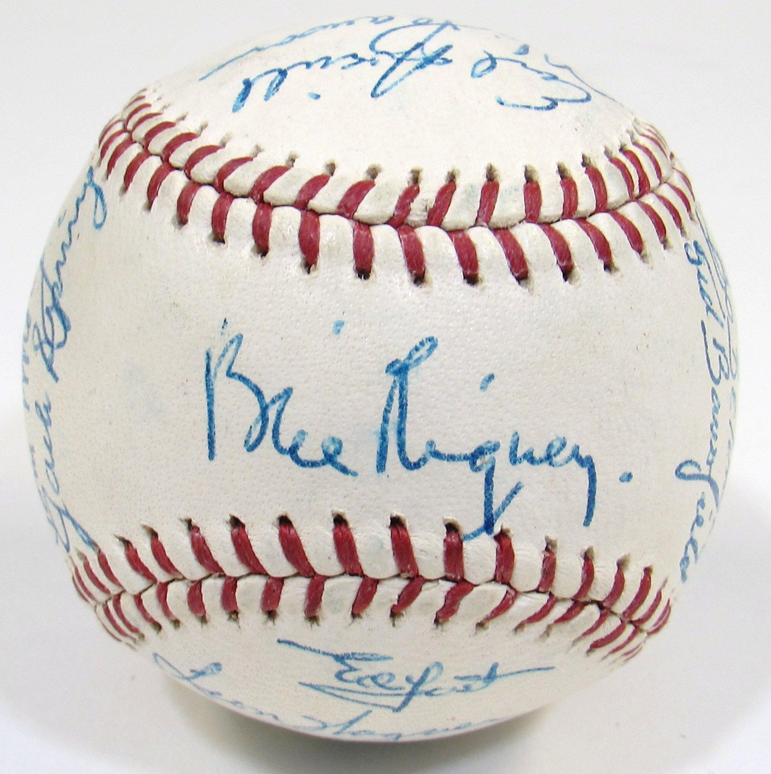 Lot Detail - 1962 Los Angeles Angels Team Signed Ball