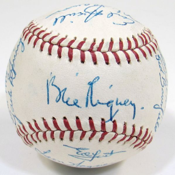 1962 Los Angeles Angels Team Signed Ball