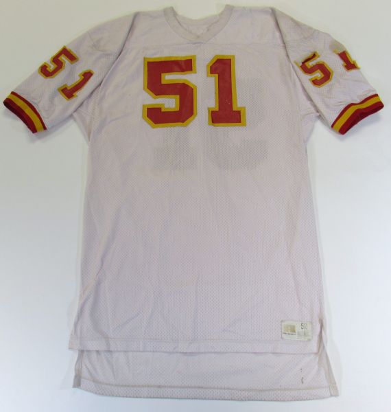 Jim Lynch Game Used KC Chiefs Jersey