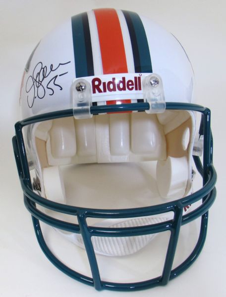 Junior Seau Signed Miami Dolphins Helmet