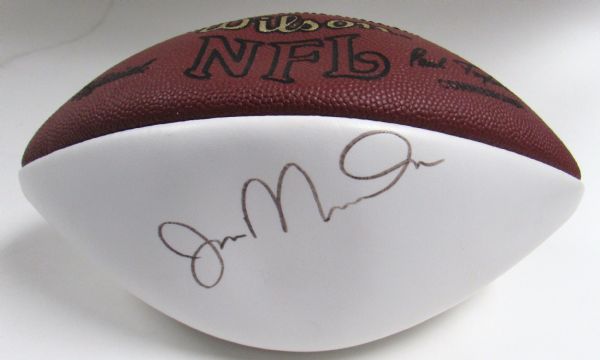 Joe Montana Signed Football