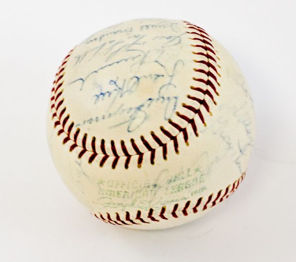 1966 Boston Red Sox Team Signed Baseball