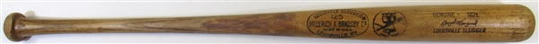 1976 Angel Mangual Game Used bat