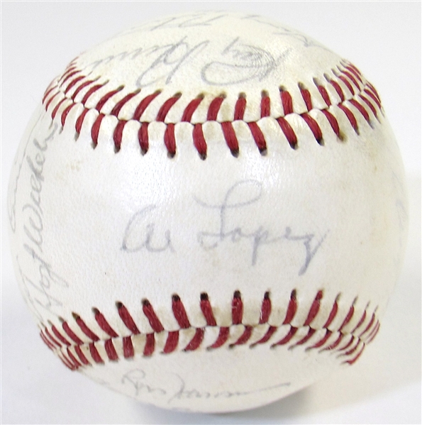 1963 Chicago White Sox Team Signed Ball