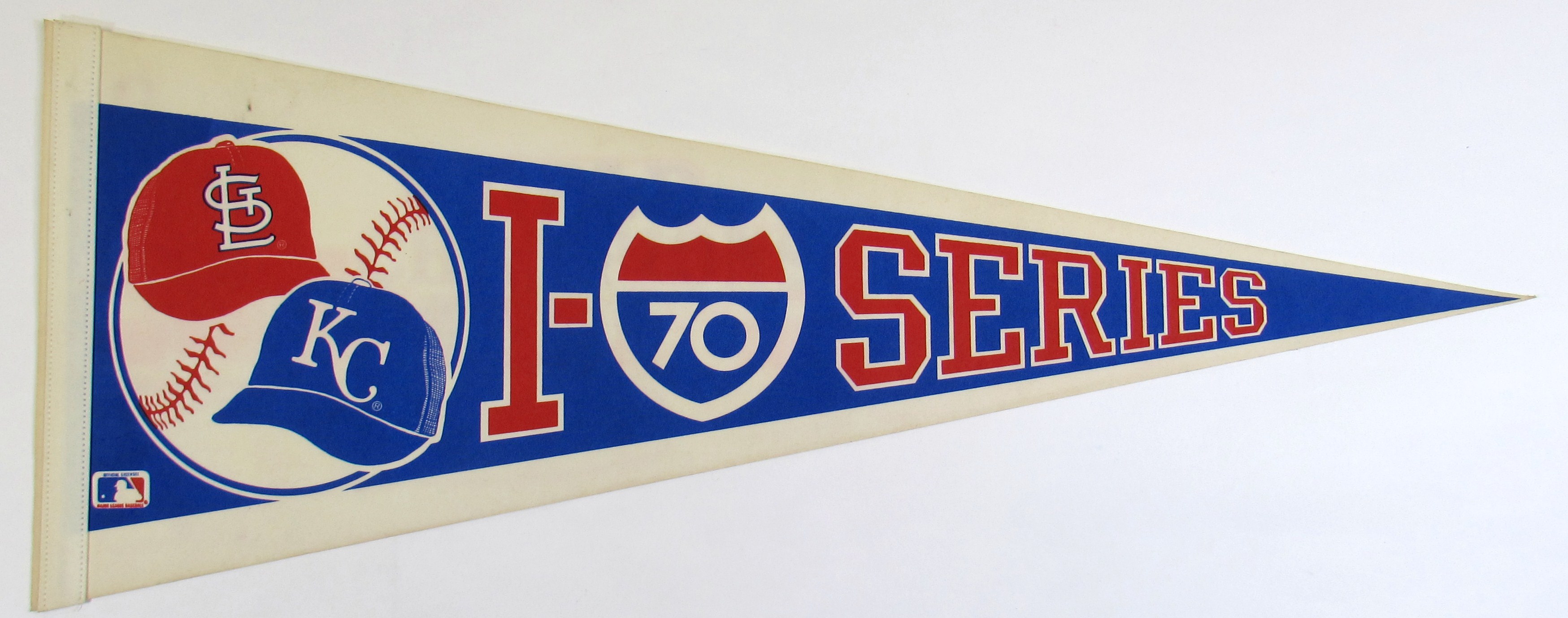 Lot Detail - 1985 Cardinals Vs. Royals World Series Pennant