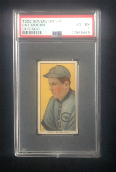 T-206 Pat Moran Sovereign 350 PSA 4