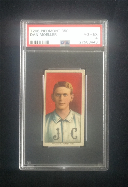 T-206 Dan Moeller Piedmont 350 PSA 4