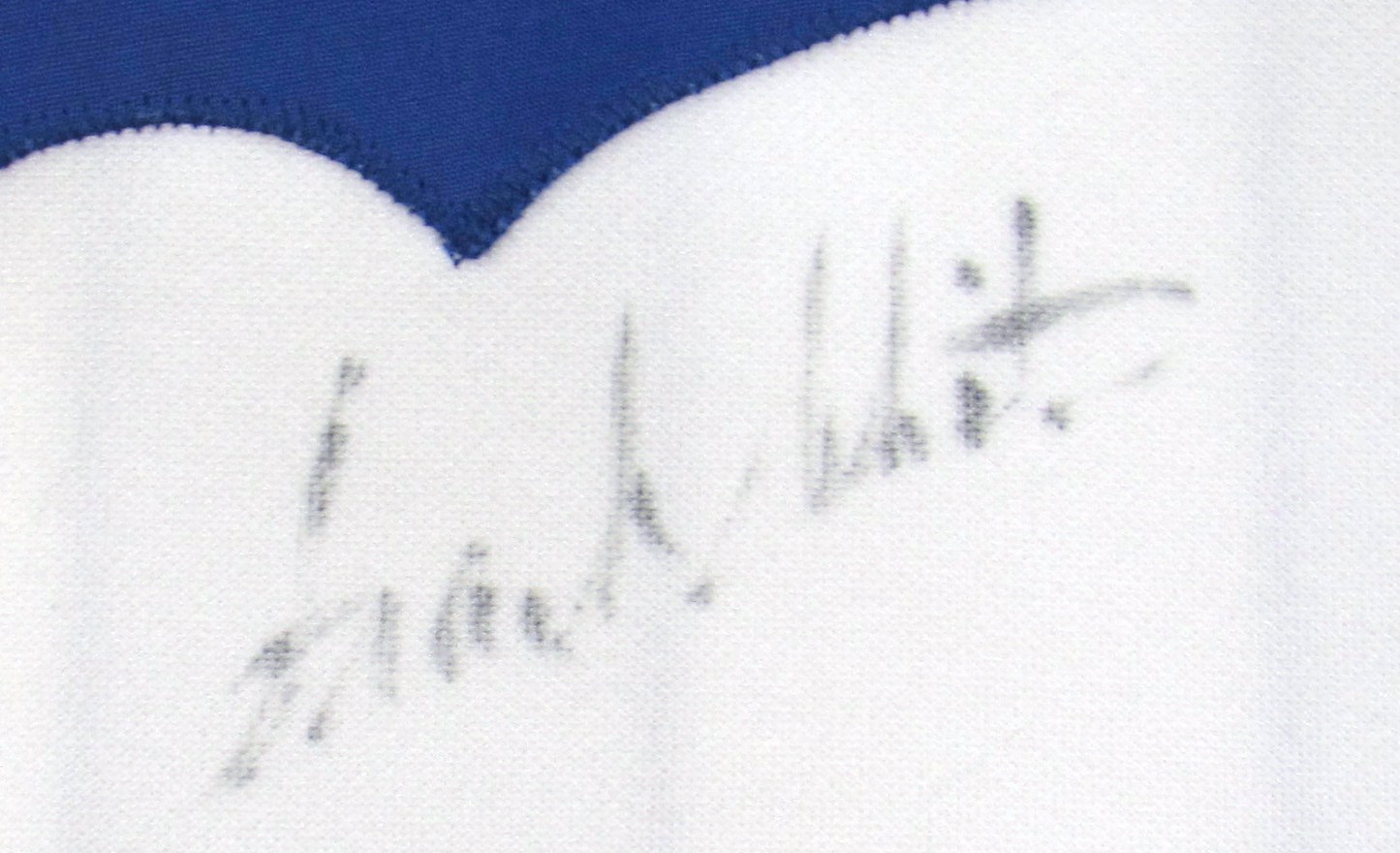 Lot Detail - 1998 Frank White Signed GU KC Royals Jersey & Pants