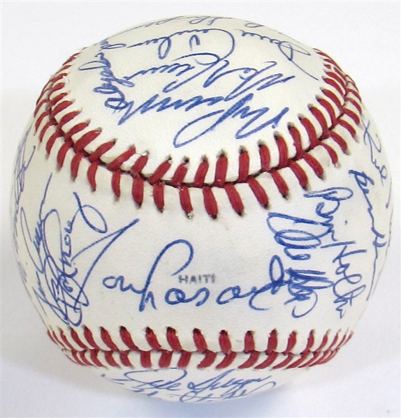 1988 L.A. Dodgers Team Signed WS Ball