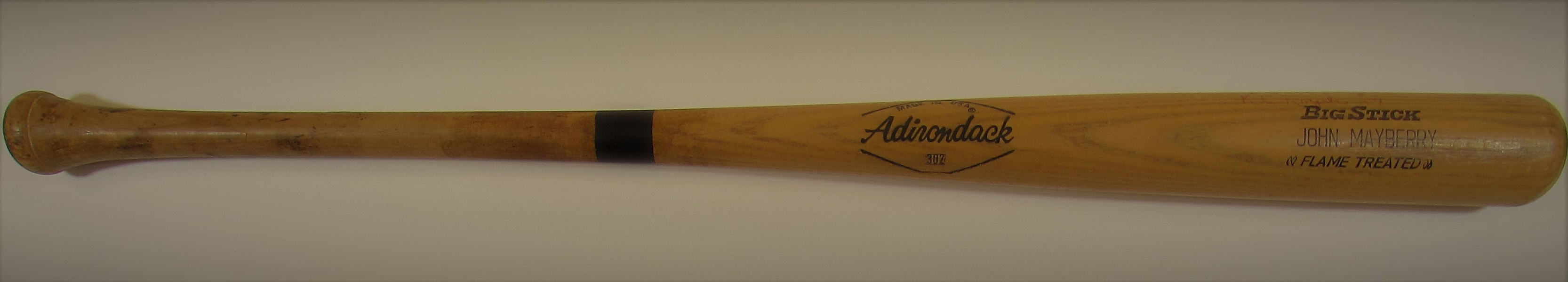1971-79 John Mayberry GU Signed Bat