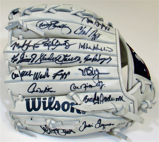 1992 All-Star Game A.L. Team Signed Glove