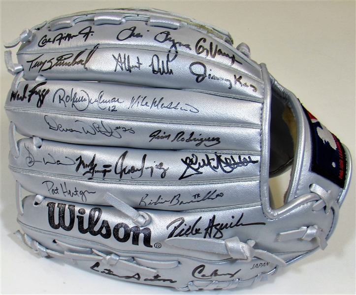 1993 All-Star Game A.L. Team Signed Glove