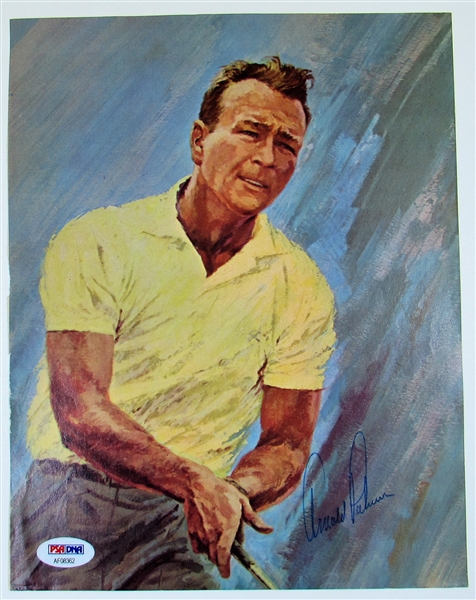 Arnold Palmer Signed Magazine Photo