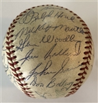 NY Yankees 1953 Team Signed Ball (Mantle)
