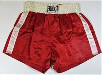 Muhammad Ali 3 x time signed Boxing Trunks 