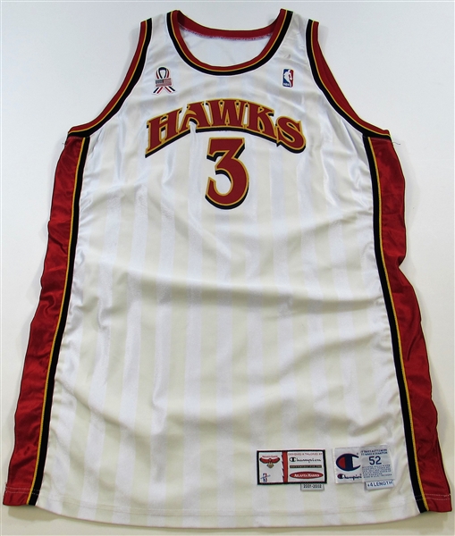 2001-02 Shareef Abdur-Rahim Game Used Atlanta Hawks Jersey