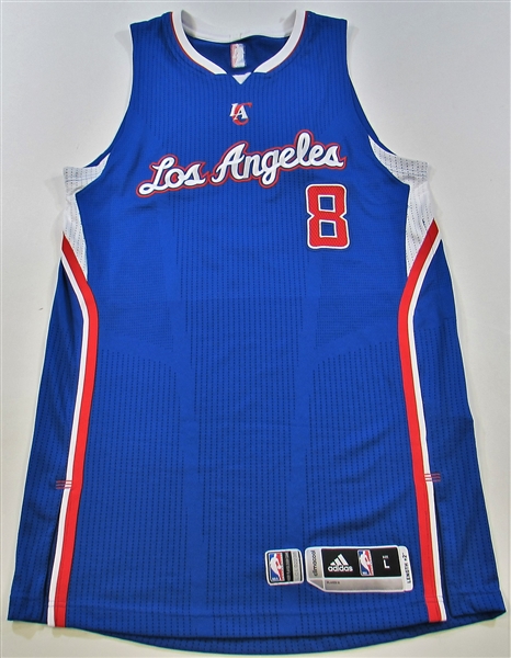 2015 Nate Robinson Game Worn  LA Clippers Jersey