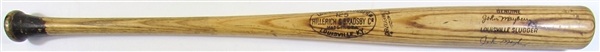 1973-75 John Mayberry Game Used Signed Bat