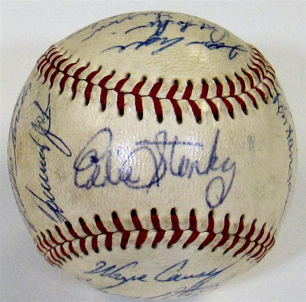 1967 Chicago White Sox Team Signed Ball