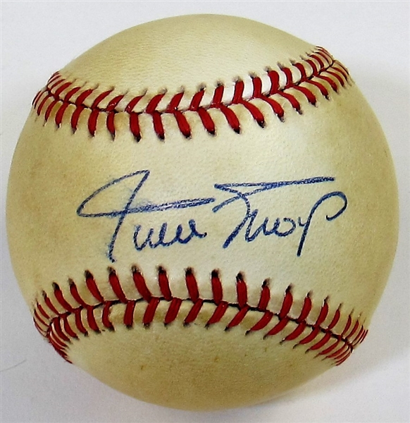 Willie Mays Signed Ball