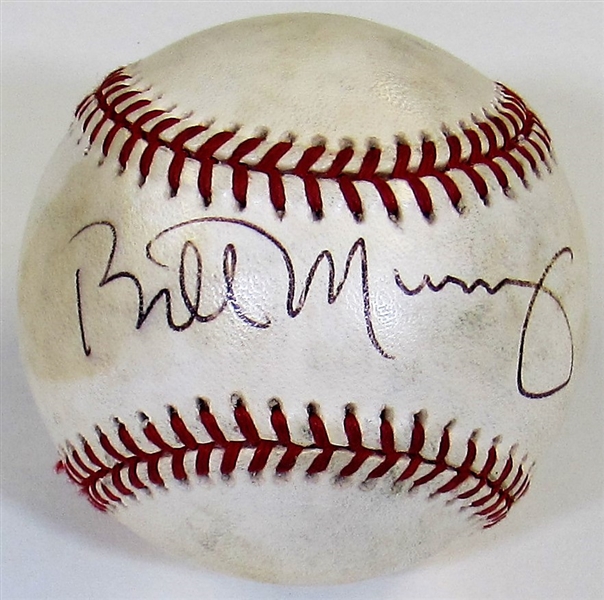 Bill Murray Single Signed Baseball JSA Full Letter