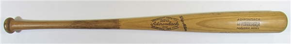 1961-67 Mike Hershberger Signed GU Bat