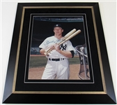Mickey Mantle Signed NY Yankees 16x20 Framed Photo Jsa