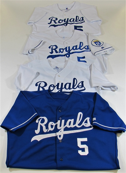 George Brett Kansas City Royals Lot of 4 Retail Model Jerseys
