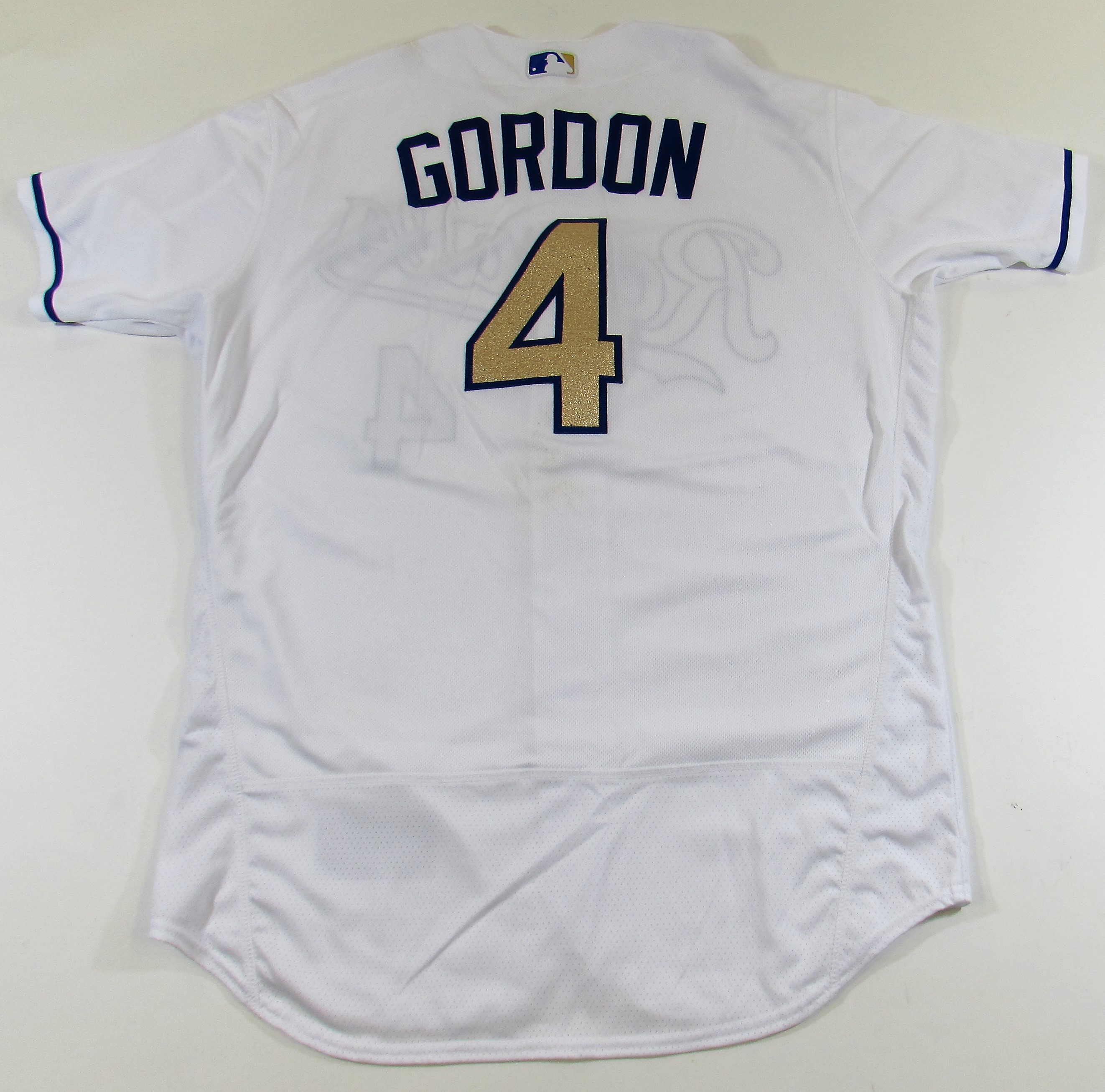 Game-Used Jersey: Alex Gordon #4 (7/25/19 CLE @ KC)