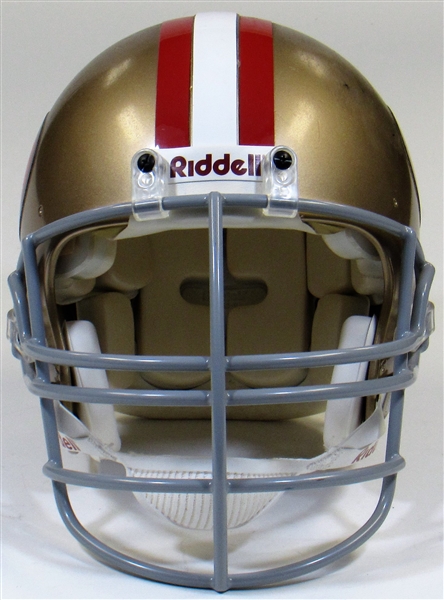 2000-04 Ronnie Heard SF 49ers Game Used Helmet