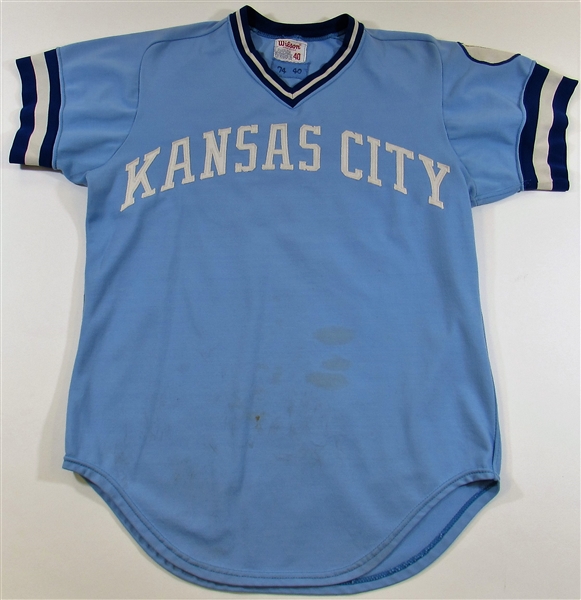 1974 Al Cowens Game Used Kansas City Royals Jersey