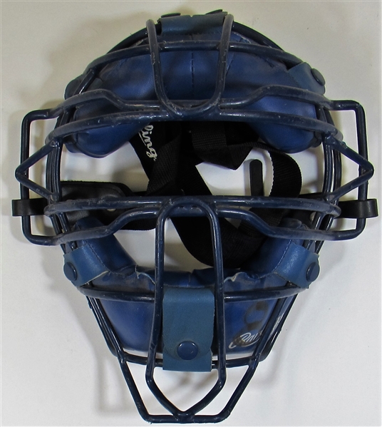 Gary Carter Game Used Catchers Mask Montreal Expos