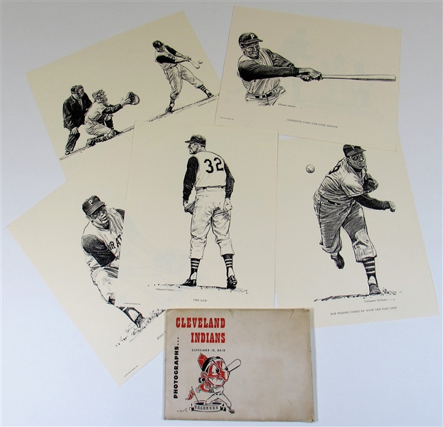 Pittsburgh Pirates Original Ford Motor Art & Cleveland Pic - Roberto Clemente 