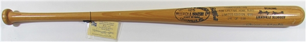 Mickey Mantle Signed Limited Edition Bat 211 of 536
