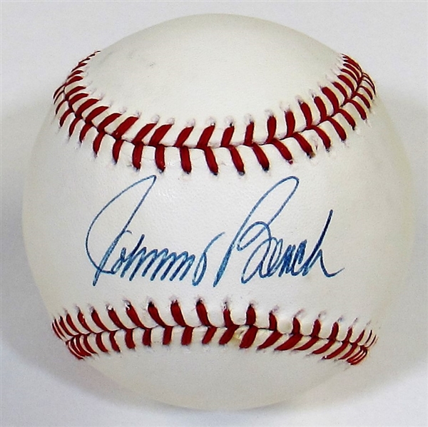 Johnny Bench Signed Baseball - JSA