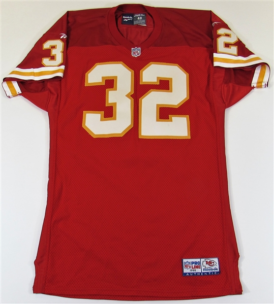 1998 Marcus Allen Game Issued  KC Chiefs Signed Jersey