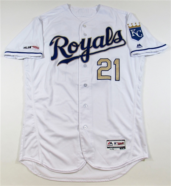 Homer Bailey 2019 Kansas City Royals Friday Special Jersey W/ 150 Patch