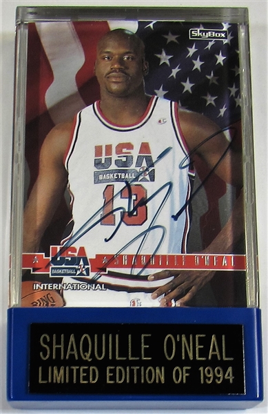 1994 SkyBox Shaquille ONeal Signed Card Limited to /1994