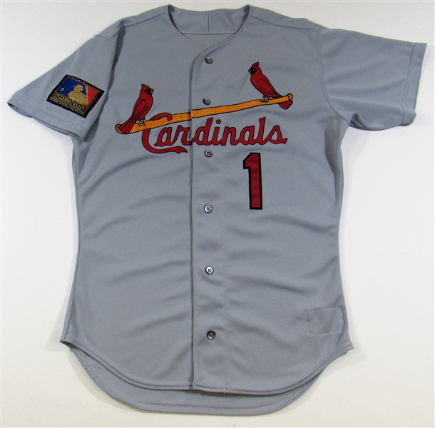 1994 Ozzie Smith Game Used Jersey