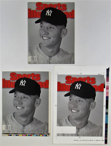 Mickey Mantle Original Sports Illustrated Templates 