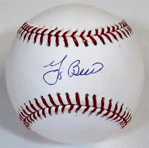 Yogi Berra Signed MLB Baseball - Steiner